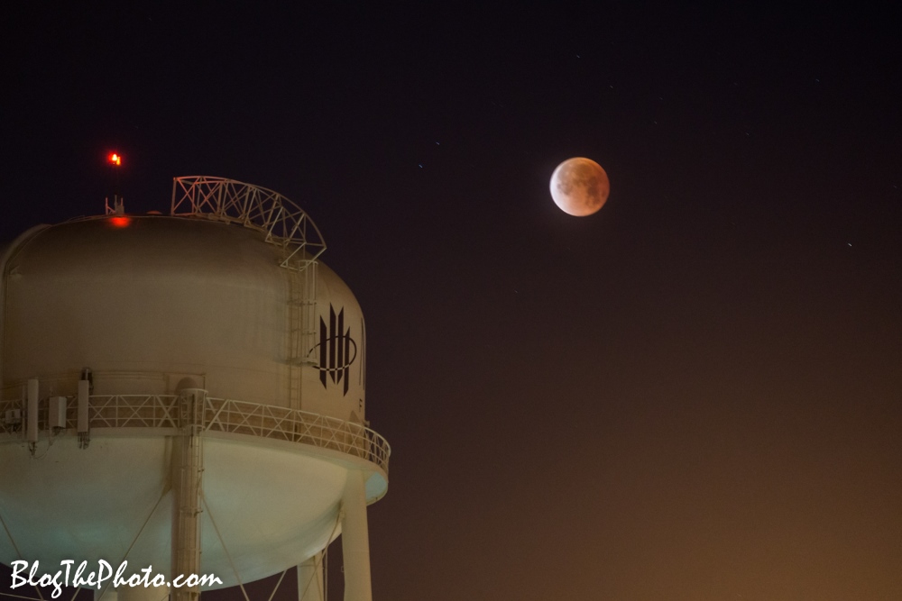 Super Blue Blood  Moon during 2018 eclipse