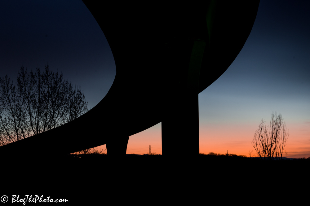Highway 50 at Scott's road exit during a foggy morning